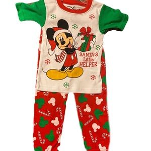 NEW Disney Mickey Mouse PJ Set